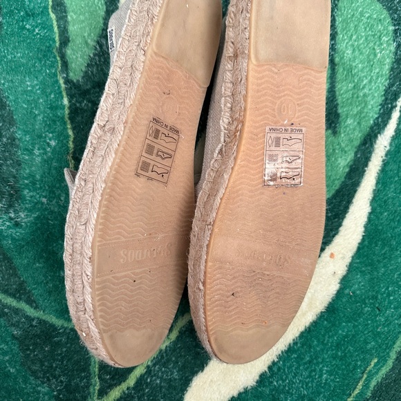 NEW flamingo Soludos slip on shoes sz 10 - Picture 6 of 7